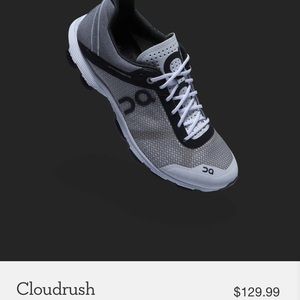 On Cloud (cloud rush) running shoes.